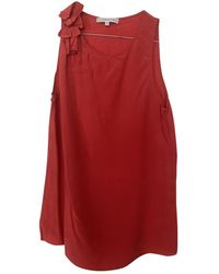 Sandro Seide Top - Rot