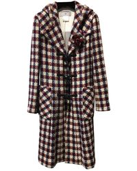 Chanel Wolle Dufflecoat - Mehrfarbig