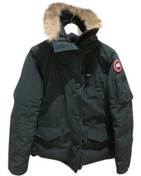 Canada Goose Montebello Green Polyester Coat