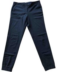 Maje Black Wool Trousers