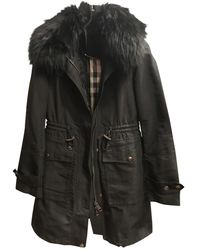 Burberry Fox Parka - Black