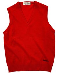 Burberry Wool Jumper - Red