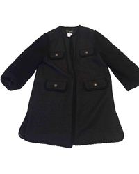 Chanel Abrigo - Negro