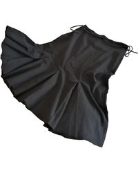 Sandro Spring Summer 2019 Black Cotton Skirt