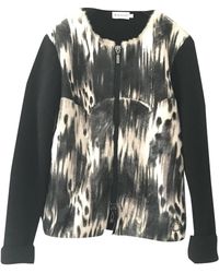 Moncler Pull.Gilets en Laine Noir