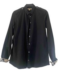 Burberry Black Cotton Top