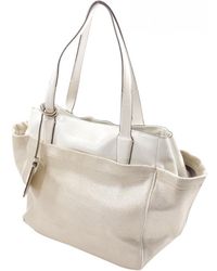 Diane von Furstenberg Leinen handtaschen - Weiß