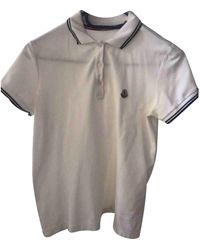 Moncler Top en Coton Beige - Neutre