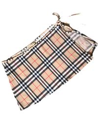 Burberry Beige Lycra Swimwear - Multicolour