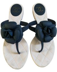 Chanel Flip-flops - Schwarz