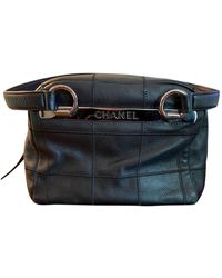 Chanel Leder Handtaschen - Schwarz