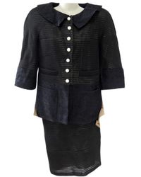 Chanel Vest \\N en Synthétique Noir