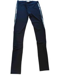 Sandro Hose Baumwolle Schwarz