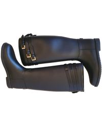 Burberry Wellington Boots - Black