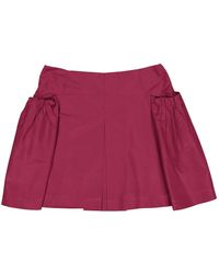 Miu Miu Gonna in poliestere rosa \N