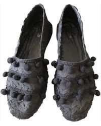 Maje Black Cloth Espadrilles