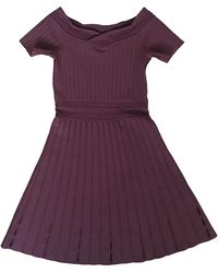 Sandro Fall Winter 2018 Mini kleid - Braun