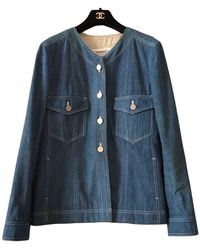 Chanel Giacca in Denim - jeans Blu