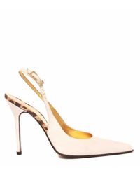Dolce & Gabbana Leder Pumps - Weiß