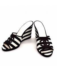 Chanel Ciabatte in Pelle - Nero