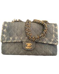 Chanel Bolso Timeless/Classique - Azul