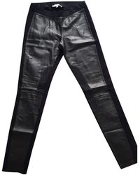 Sandro Leder Slim - Schwarz