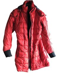 Canada Goose Red Synthetic Coats