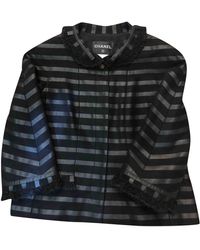 Chanel Kaschmir Kurze jacke - Schwarz