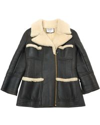 Chanel Schaf Mäntel - Braun