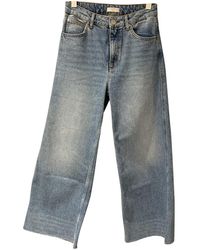 Sandro Spring Summer 2019 Blue Cotton Jeans