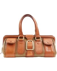 Céline Sac à main \N en Cuir Multicolore - Marron