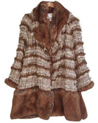 Chanel Kurzmäntel - Braun