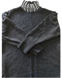 Sandro FW18 Wolle Pullover - Grau