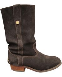 celine boots brown