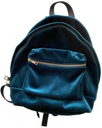Sandro Samt Rucksäcke - Grün