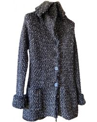 Chanel Chaqueta larga de Cachemira - Multicolor