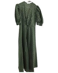 Sandro Spring Summer 2020 Midi kleid - Grün