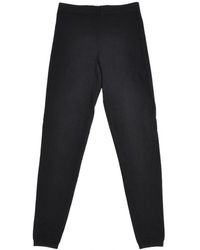 Max Mara Silk leggings - Black