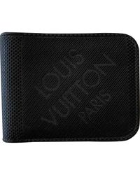 Louis Vuitton Piccola pelletteria in tela nero Multiple