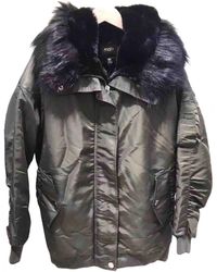 Maje Fall Winter 2019 Green Synthetic Trench Coat