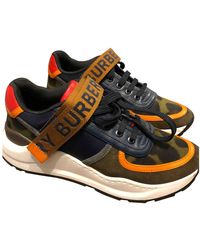 Burberry Cloth Trainers - Multicolour