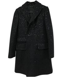 Diane von Furstenberg Wolle Mäntel - Schwarz