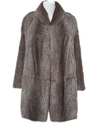 Marni Biber mäntel - Grau