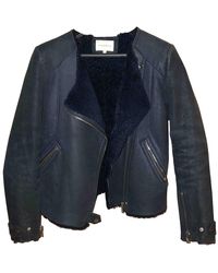 Sandro Schaf Mäntel - Blau