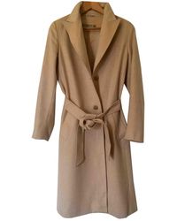 Max Mara Cashmere Coat - Natural