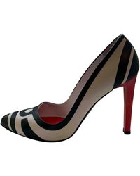 Max Mara Leather Heels - Multicolour