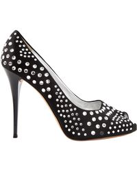 Giuseppe Zanotti Tacones en lona negro \N