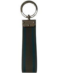 Burberry Leather Key Ring - Multicolour