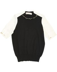 Marni Wolle Pullover - Schwarz