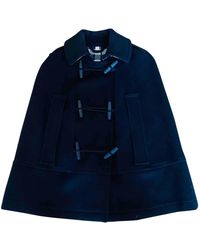 Burberry Wool Cape - Black